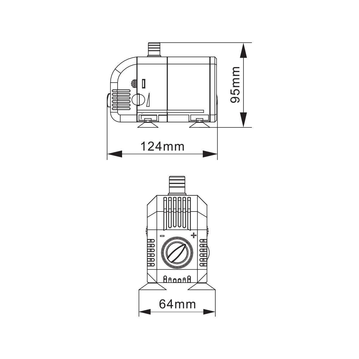 BluFlow Control 900 - Pompe de bassin réglable - 20 watts