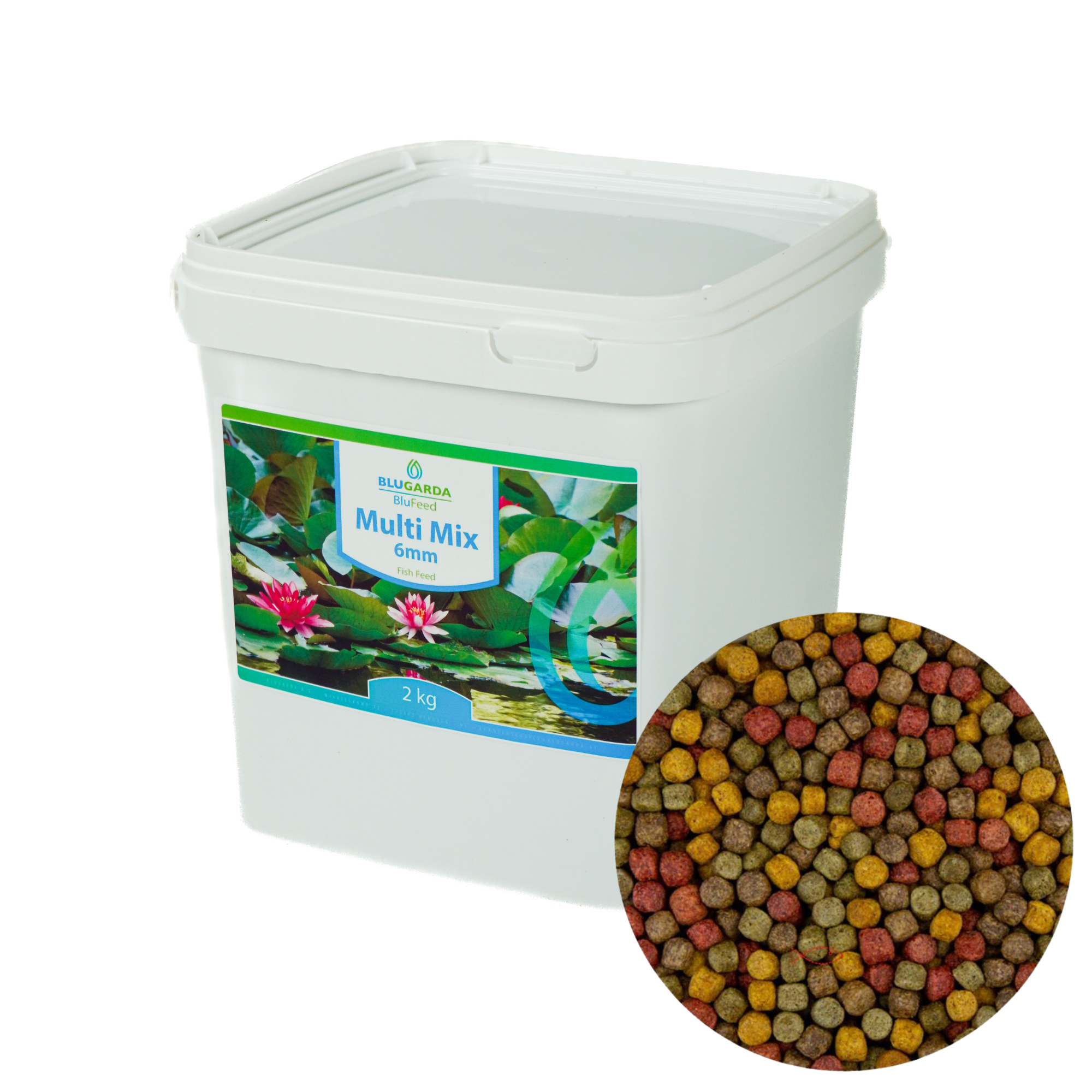 Nourriture poisson d'étang en flocons 2 litres soit 220g